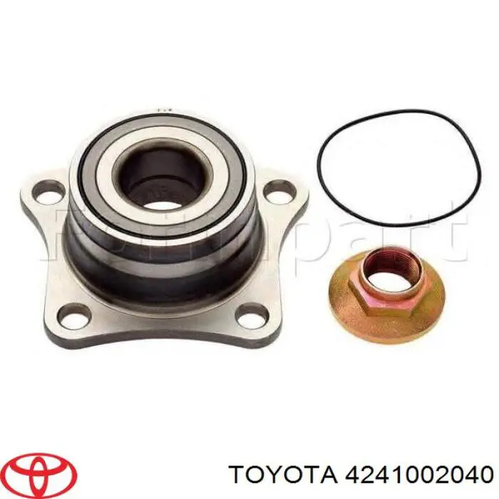 4241002040 Toyota cojinete de rueda trasero