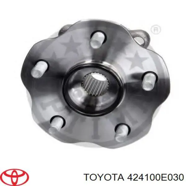 424100E030 Toyota cubo de rueda trasero