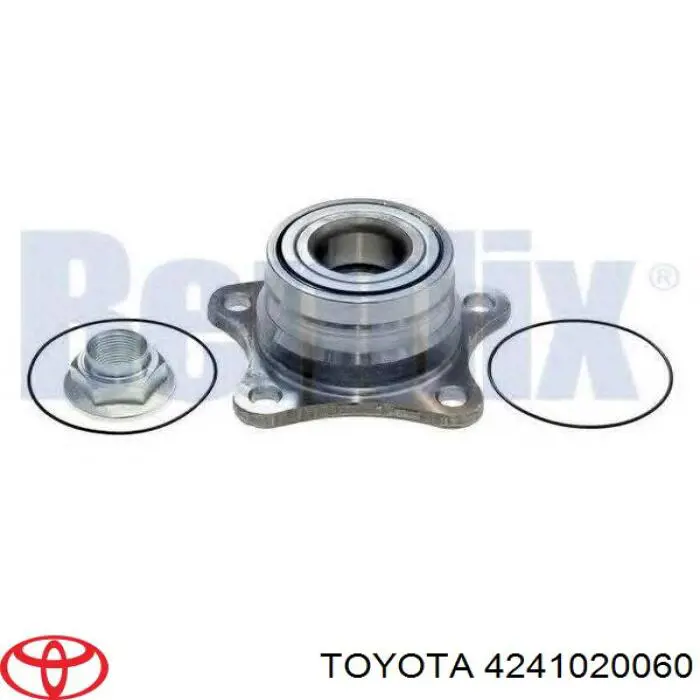  Cubo de rueda trasero para Lexus IS E1