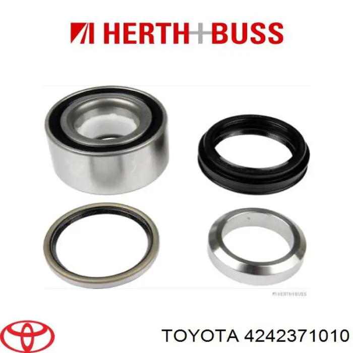  Anillo de retención de cojinete, semieje de transmisión trasera para Toyota FORTUNER N5, N6