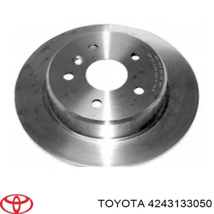 4243133050 Toyota disco de freno trasero