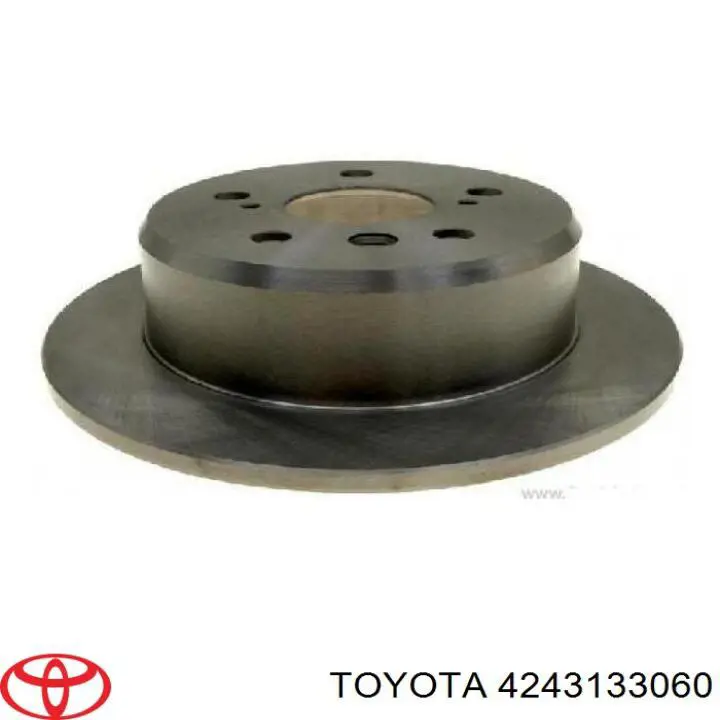 4243133060 Toyota disco de freno trasero