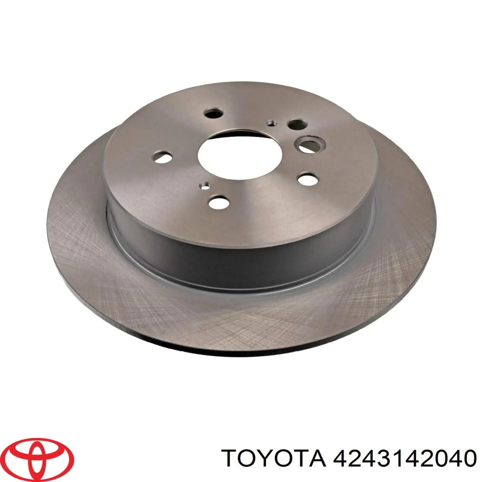 4243142040 Toyota disco de freno trasero