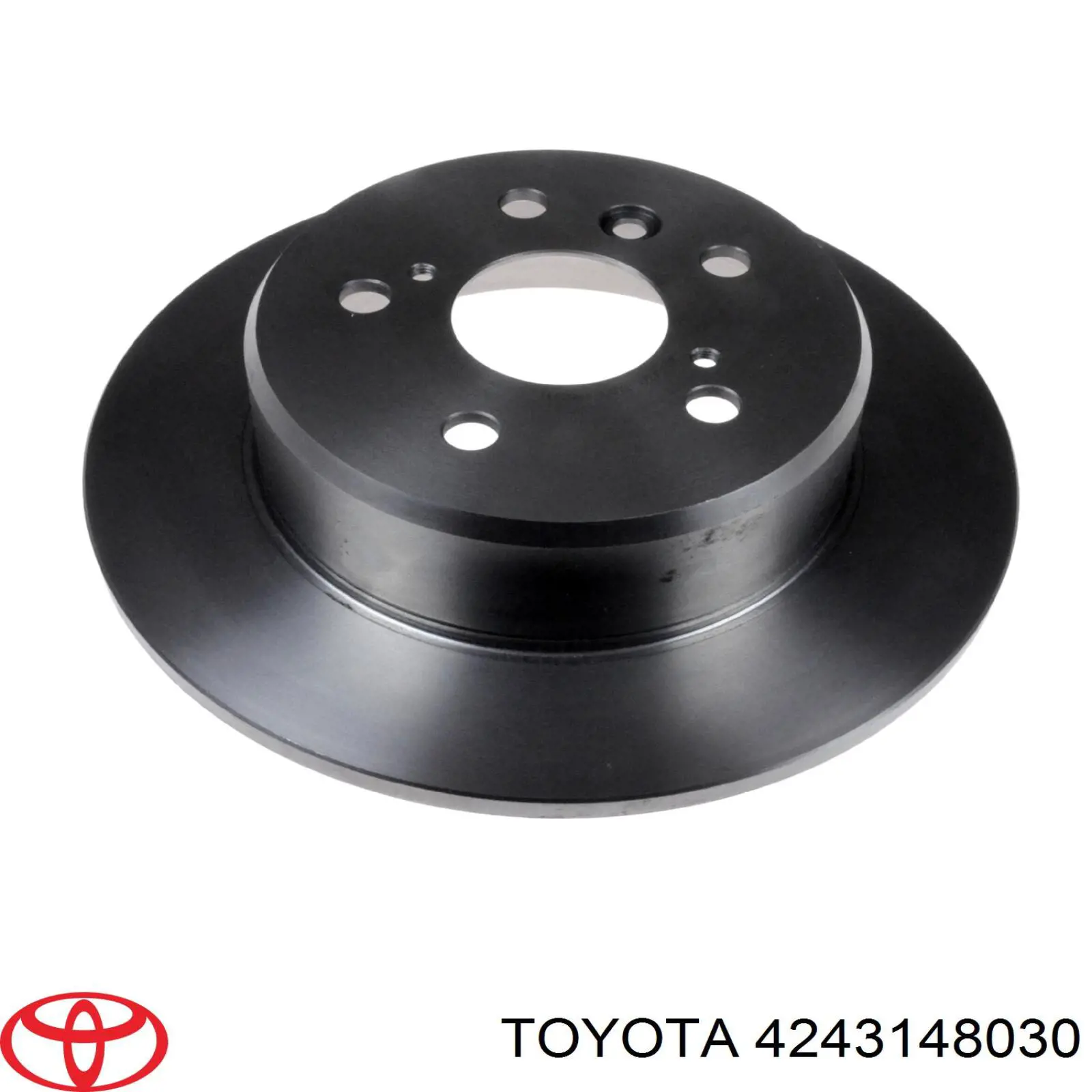 4243148030 Toyota disco de freno trasero