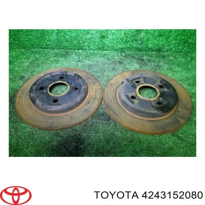 4243152080 Toyota disco de freno trasero