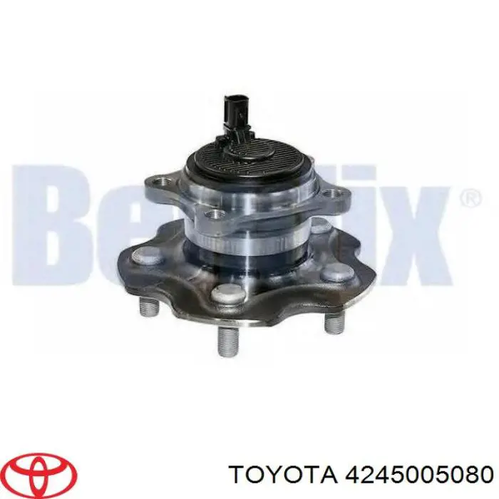 4245005080 Toyota cubo de rueda trasero