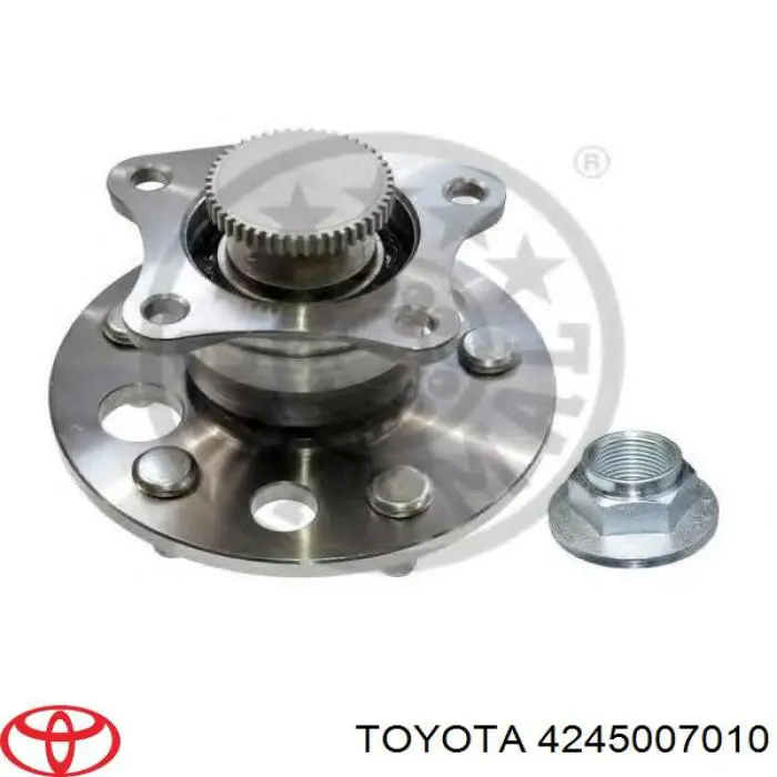 4245007010 Toyota cubo de rueda trasero