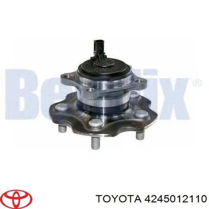 4245012110 Toyota cubo de rueda trasero