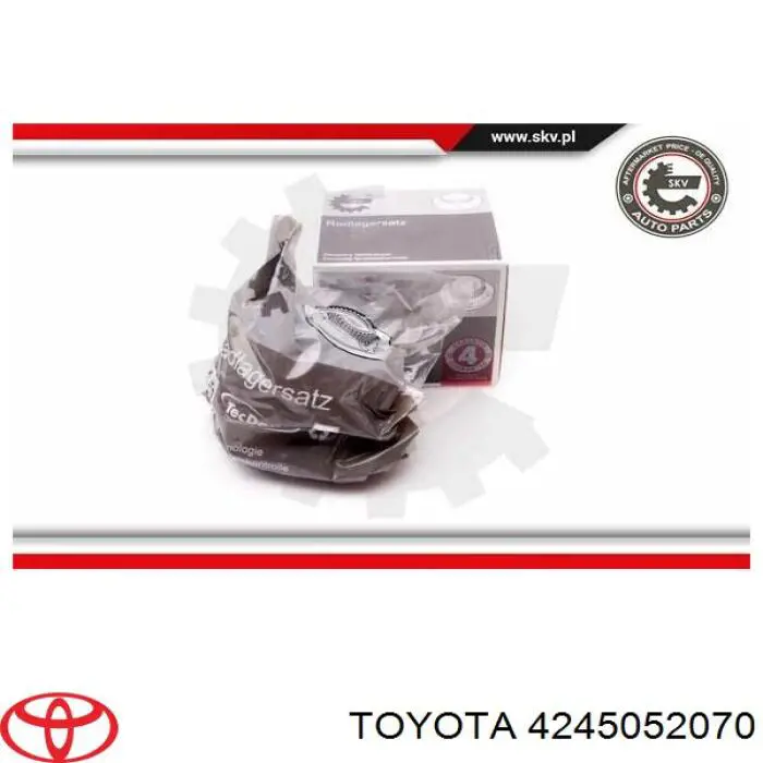 4245052070 Toyota cubo de rueda trasero