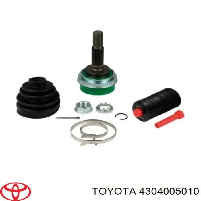 4304005010 Toyota junta homocinética interior delantera izquierda