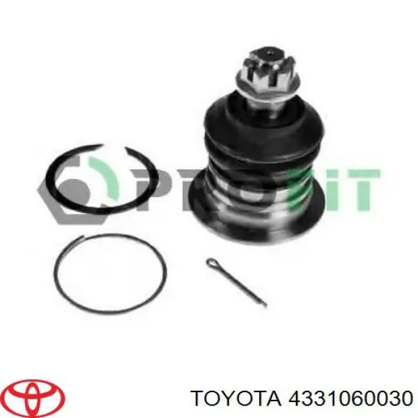 4331060030 Toyota barra oscilante, suspensión de ruedas delantera, superior izquierda