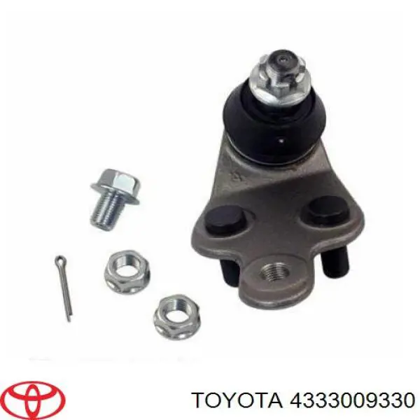 4333009330 Toyota rótula de suspensión inferior derecha