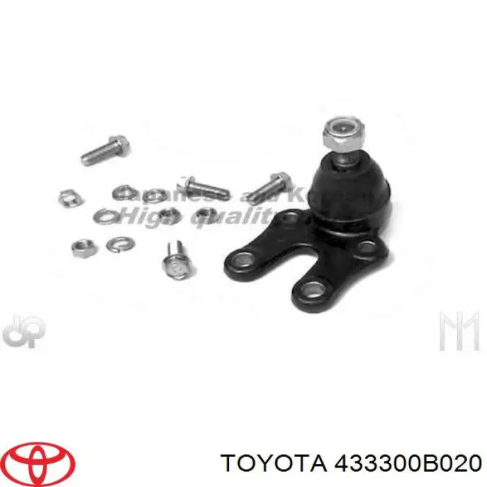 433300B020 Toyota rótula de suspensión inferior