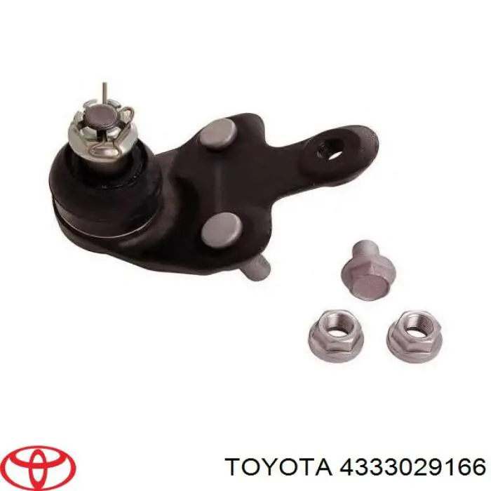 4333029166 Toyota rótula de suspensión inferior derecha