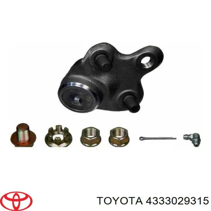 4333029315 Toyota rótula de suspensión inferior