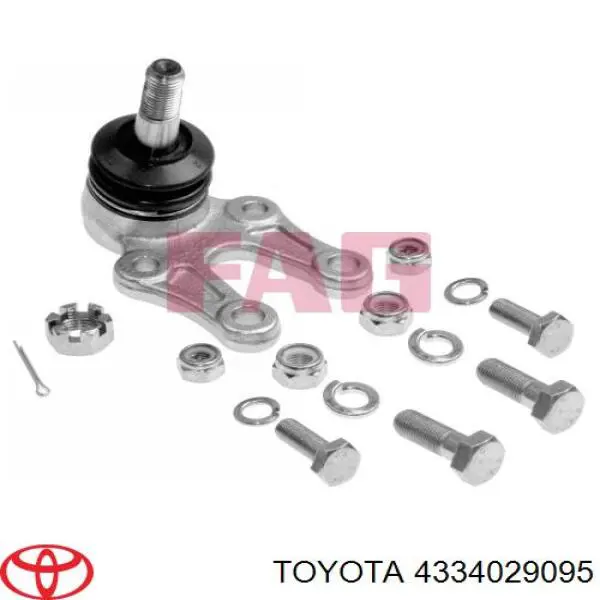 4334029095 Toyota rótula de suspensión inferior