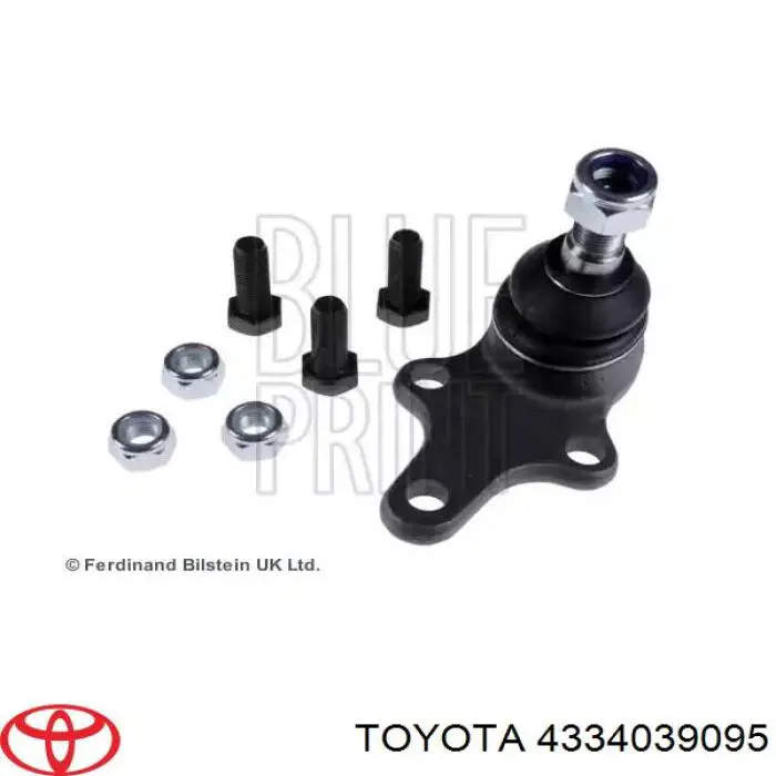 4334039095 Toyota rótula de suspensión inferior