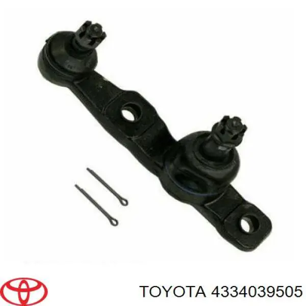 4334039505 Toyota rótula de suspensión inferior izquierda