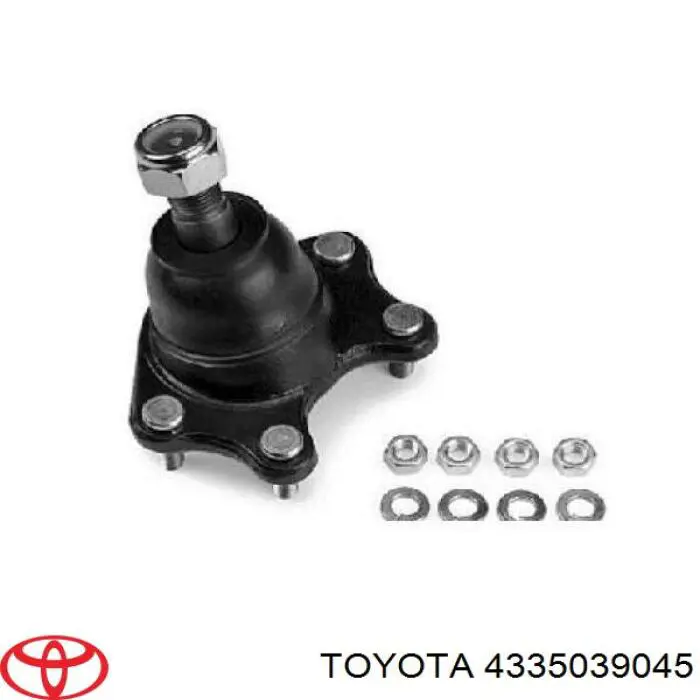 4335039045 Toyota rótula de suspensión superior