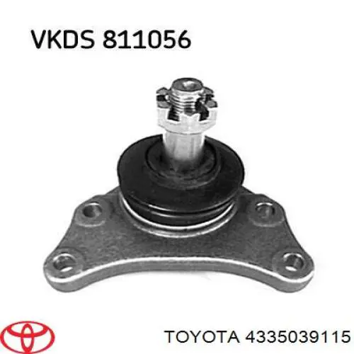 4335039115 Toyota rótula de suspensión superior