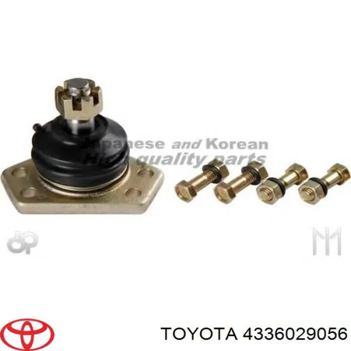 4336029056 Toyota rótula de suspensión superior