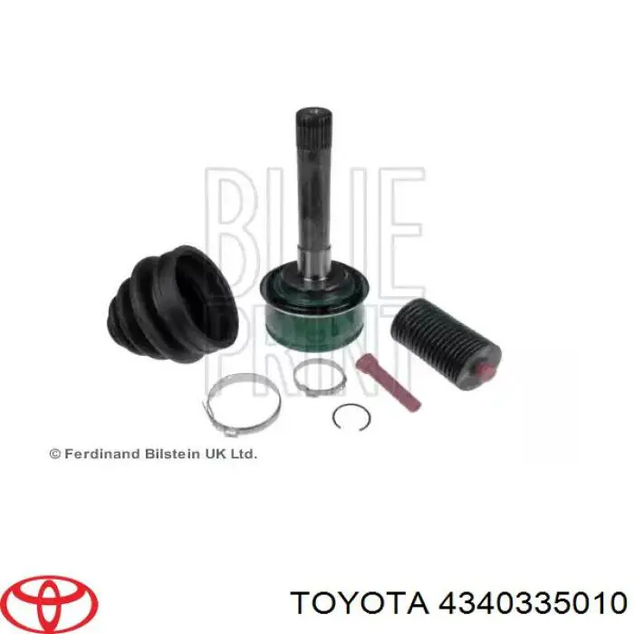  Junta homocinética interior delantera para Toyota 4 Runner N130