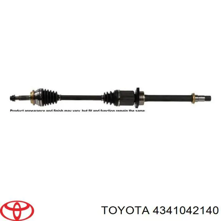 4341042140 Toyota árbol de transmisión delantero derecho