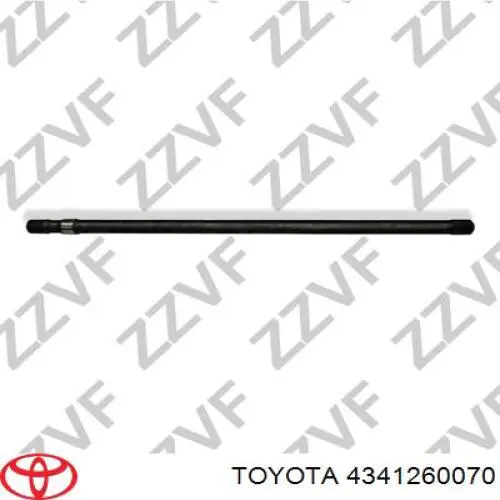  Árbol de transmisión delantero izquierdo para Toyota Land Cruiser J8