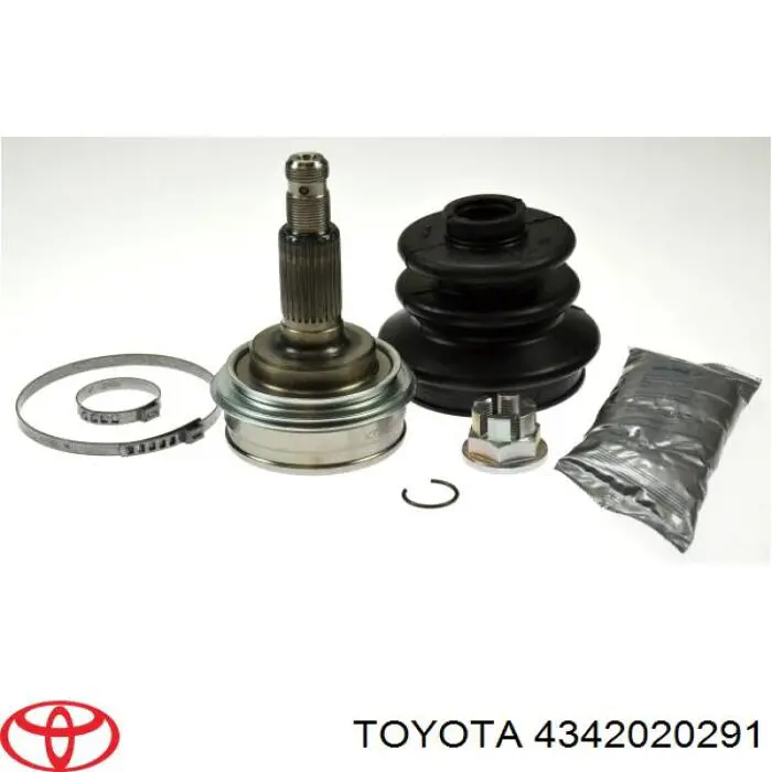 4342020291 Toyota junta homocinética exterior delantera