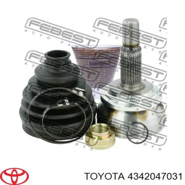  Árbol de transmisión delantero izquierdo para Toyota Prius ZVW30