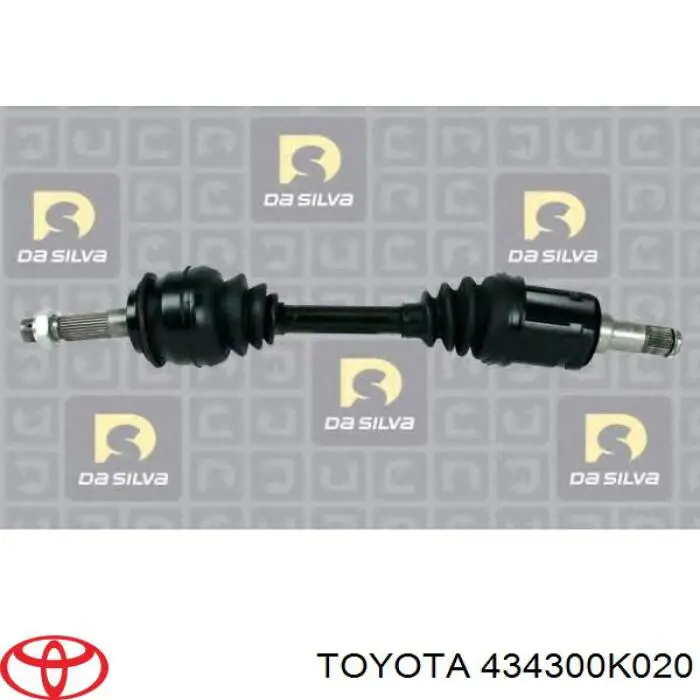  Árbol de transmisión delantero para Toyota Hilux KUN15