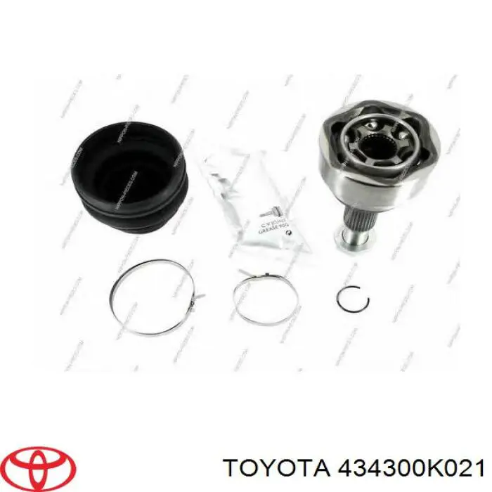 434300K021 Toyota árbol de transmisión delantero