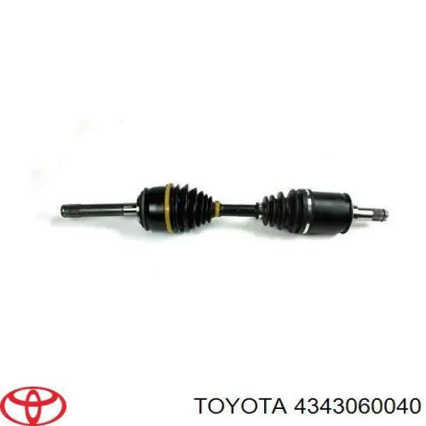 4343060040 Toyota árbol de transmisión delantero