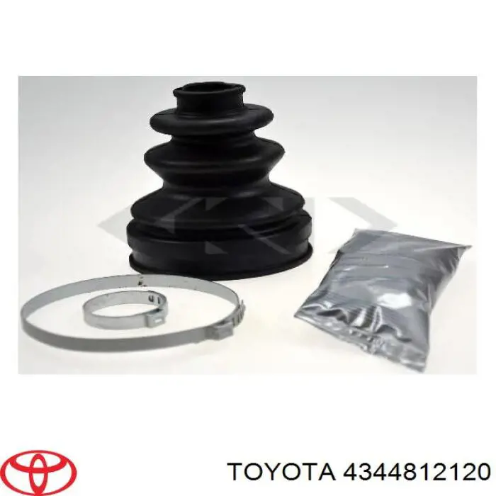 43448-12120 Toyota fuelle, árbol de transmisión delantero interior