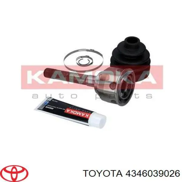 4346039026 Toyota junta homocinética exterior delantera