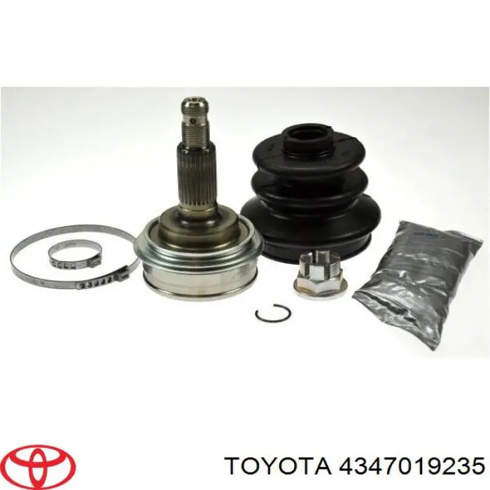 4347019235 Toyota junta homocinética exterior delantera