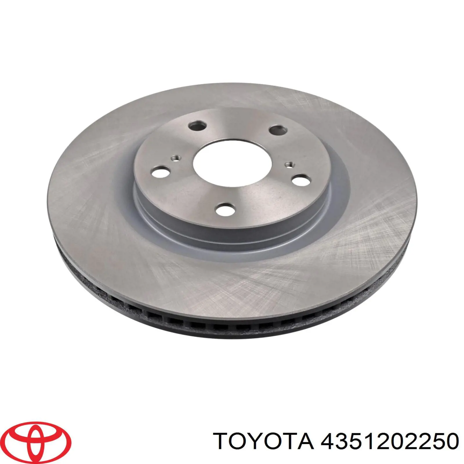 4351202250 Toyota freno de disco delantero