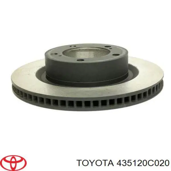 435120C020 Toyota freno de disco delantero