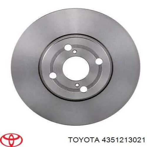 4351213021 Toyota freno de disco delantero