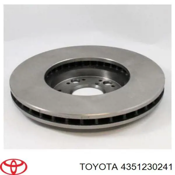 4351230241 Toyota freno de disco delantero