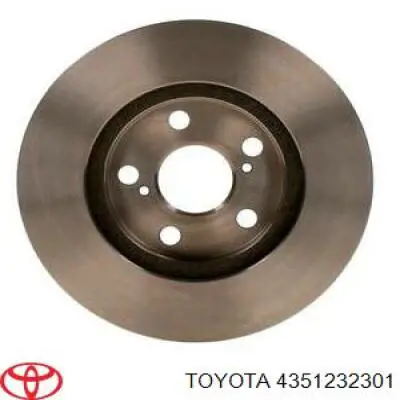 4351232301 Toyota freno de disco delantero