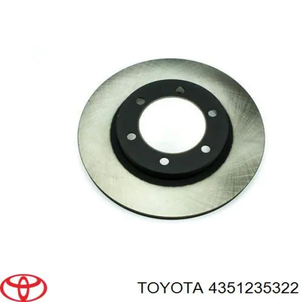 4351235322 Toyota freno de disco delantero