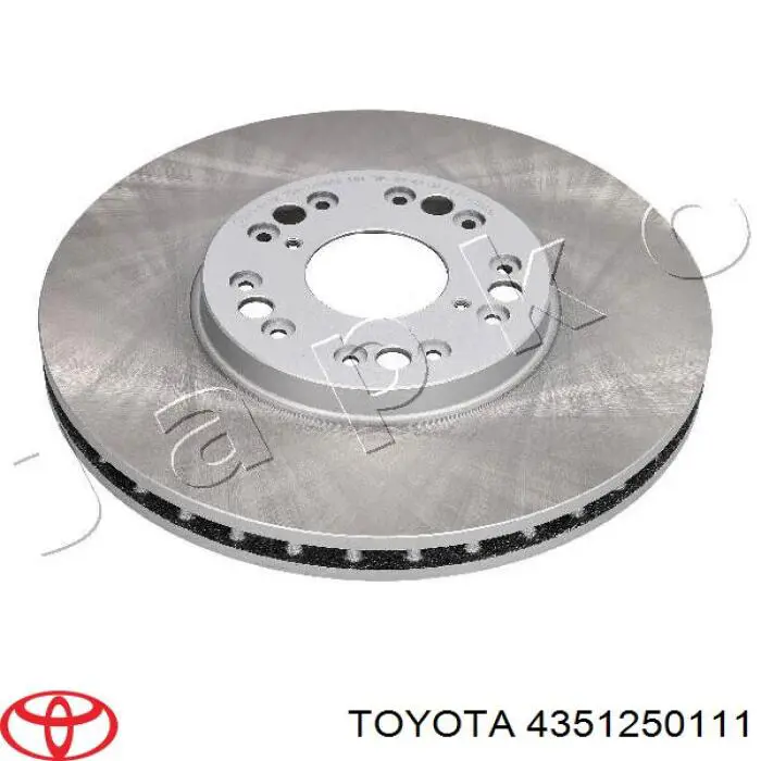 4351250111 Toyota freno de disco delantero