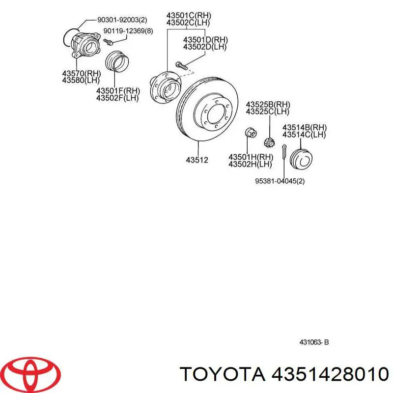  Tapa de buje de llanta para Toyota Fj Cruiser 