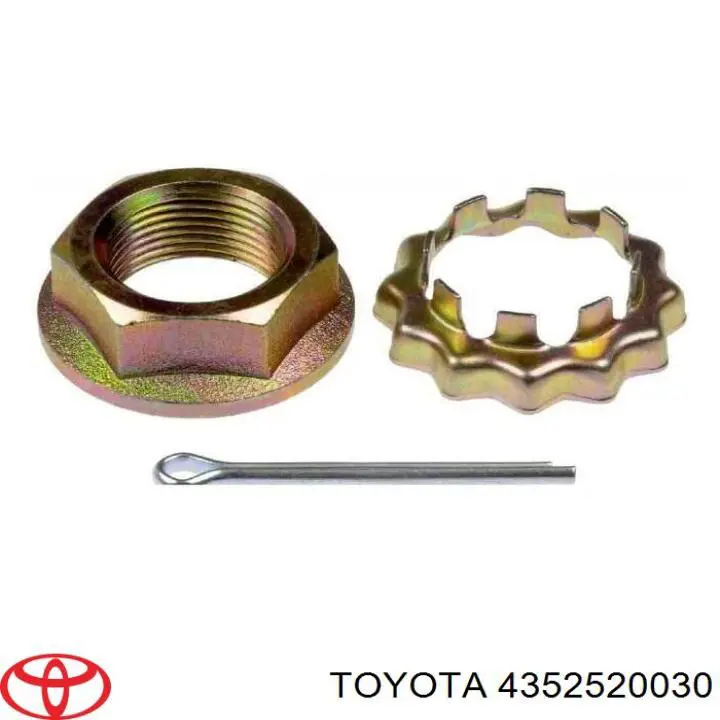  Arandela de la tuerca del cubo delantero para Toyota PASEO 