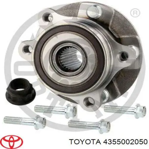 43550-02050 Toyota cubo de rueda delantero