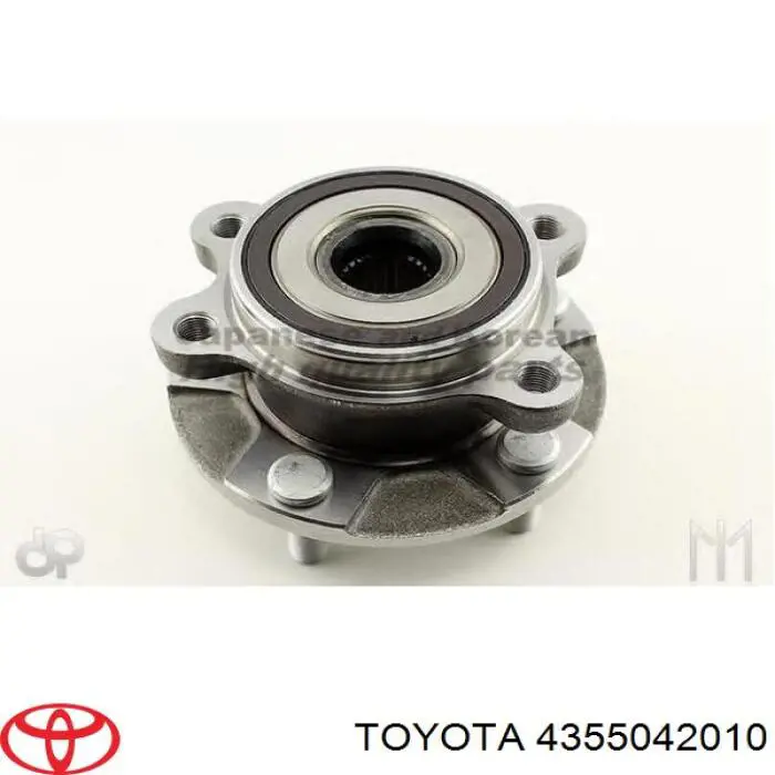 4355042010 Toyota cubo de rueda delantero