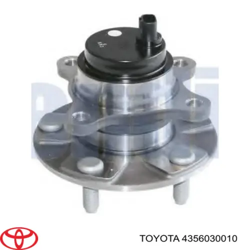 4356030010 Toyota cubo de rueda delantero