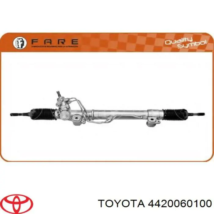  Cremallera de dirección para Toyota Land Cruiser 