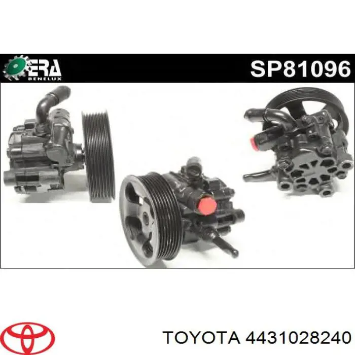  Bomba hidráulica de dirección para Toyota Previa ACR3